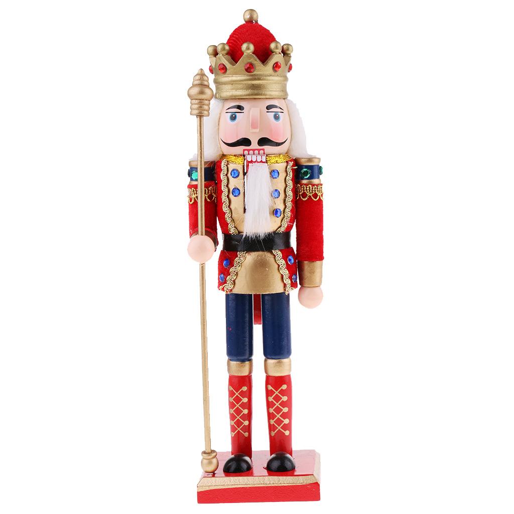 Nutcracker Figurine - Figurinha de Soldado Quebra-Nozes de Madeira