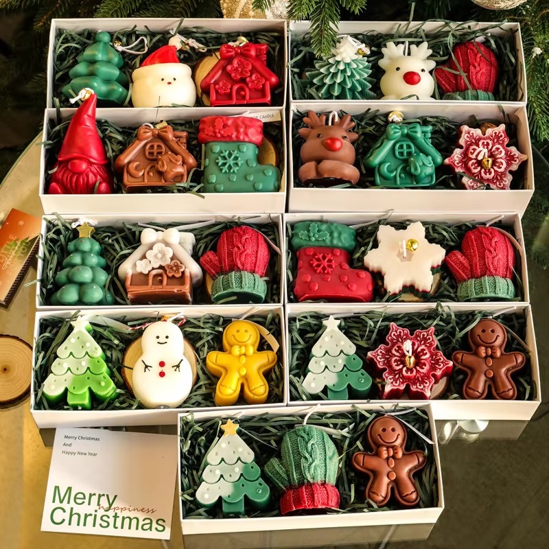 Holiday Candle Set - Conjunto de 3 Velas Aromáticas de