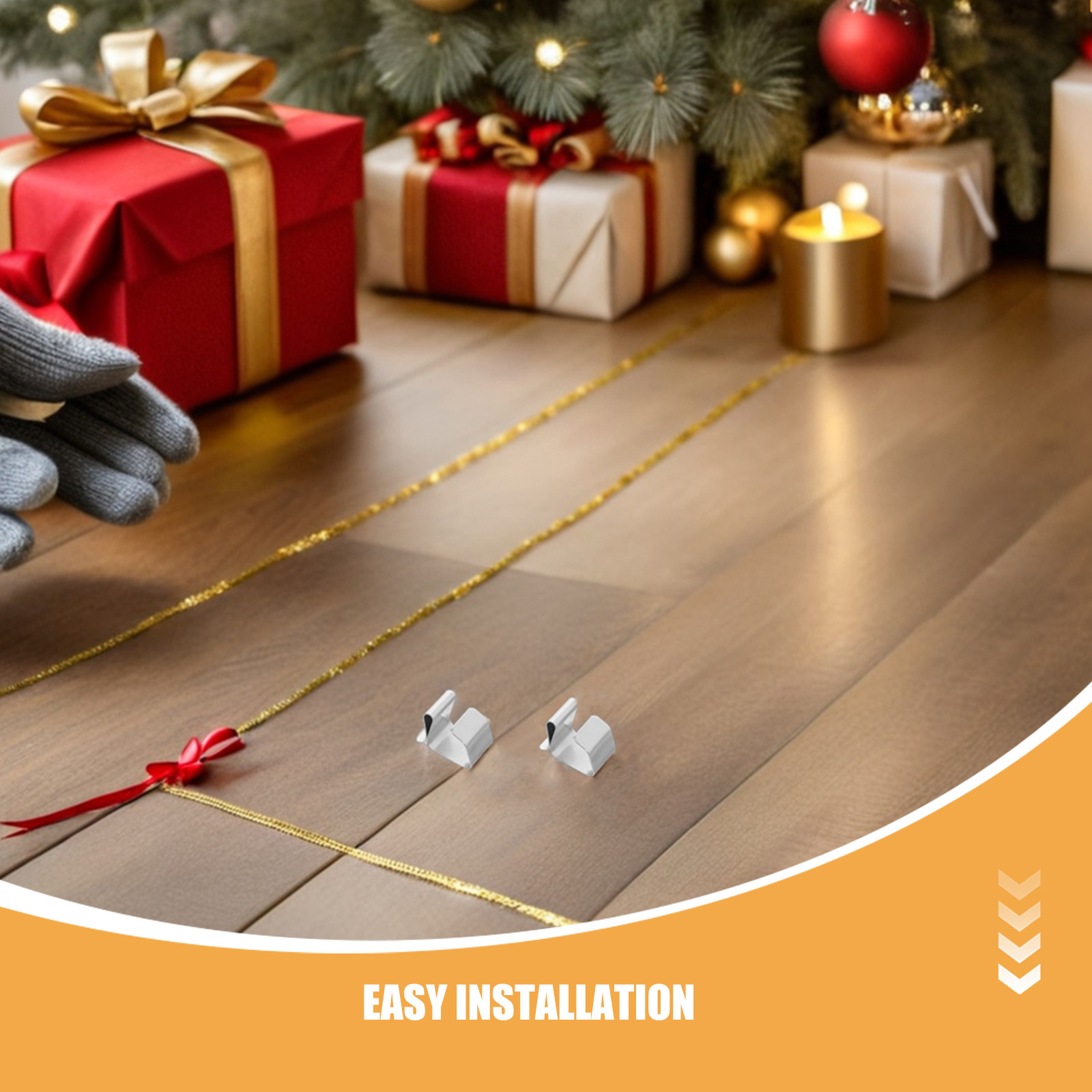 200 Peças de Clipes para Calha - Christmas Lights Outdoor avaliação e preço