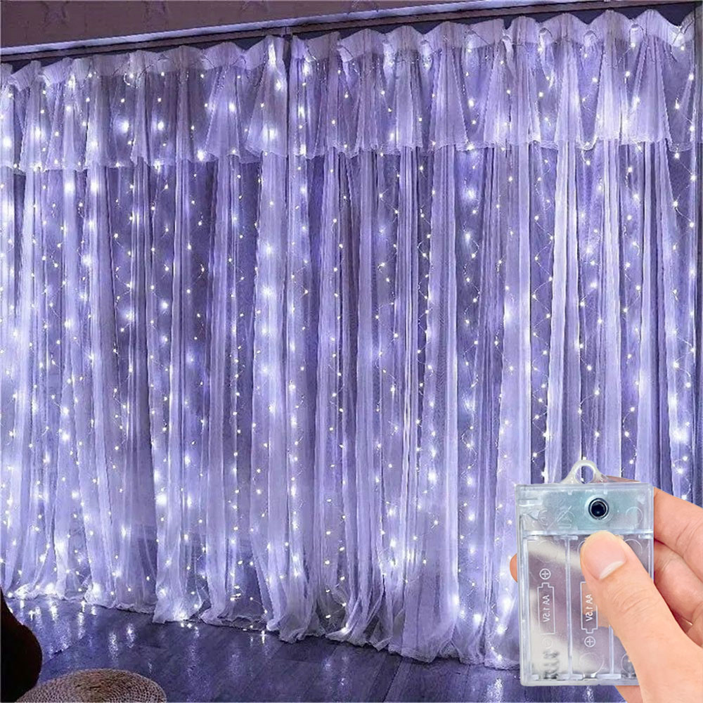 Cortina de Luzes LED de 3/6m,  - Led Fairy String Lights avaliação e preço