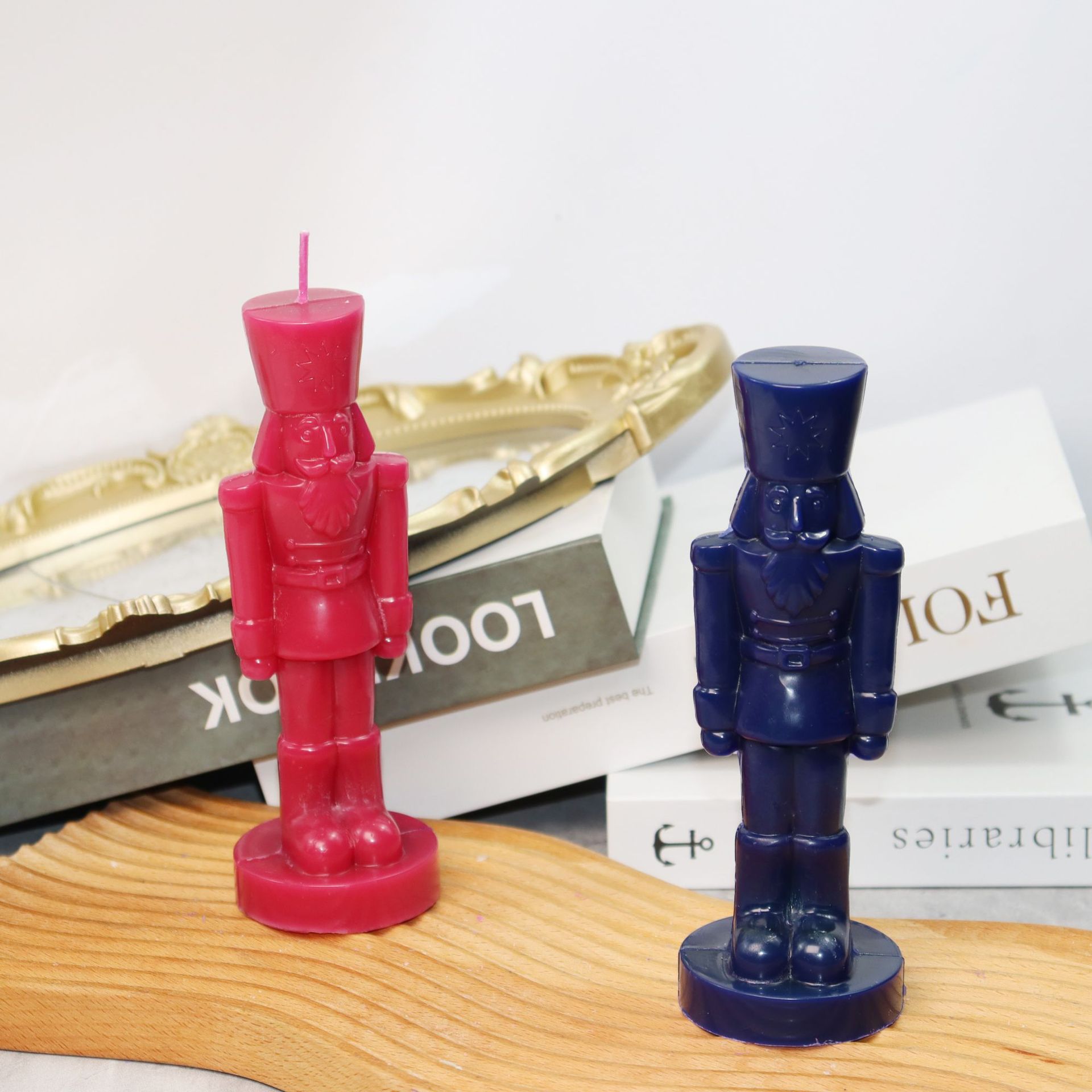 Molde de Plástico Grande para  - Nutcracker Figurine avaliação e preço