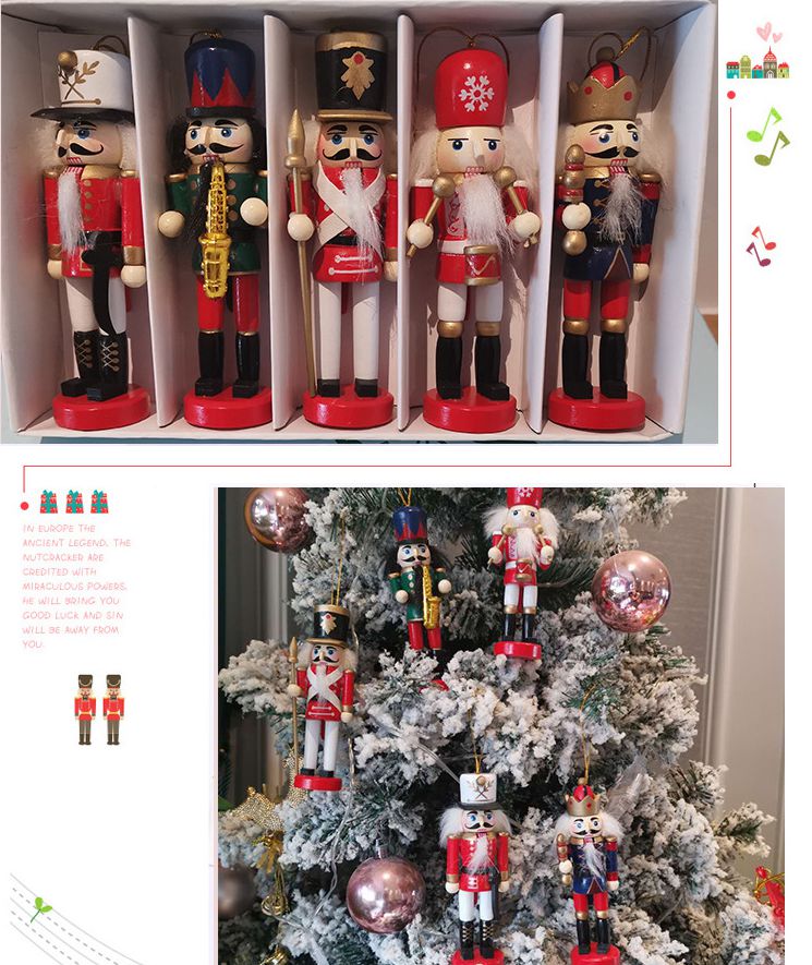 Decorações para natal, quebra- - Nutcracker Figurine avaliação e preço