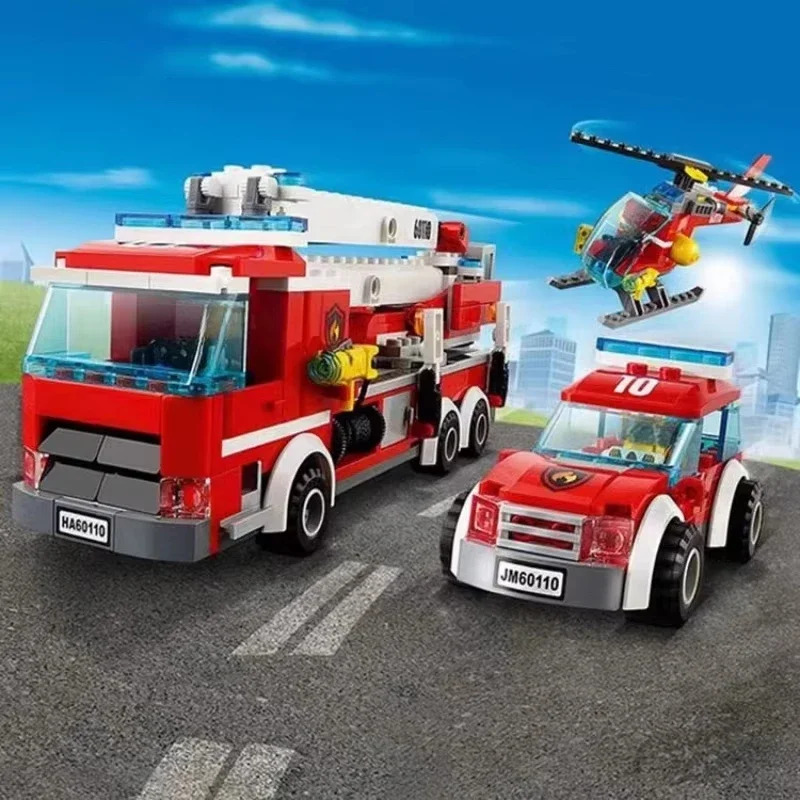 Cidade estação de bombeiros he - Lego Set City avaliação e preço