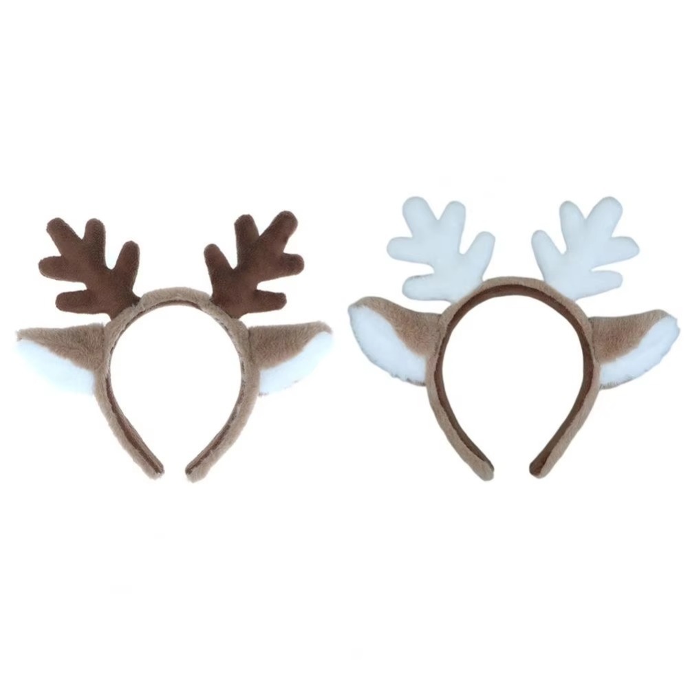 Macio natal bandana fofo cospl - Reindeer Antlers Headband avaliação e preço