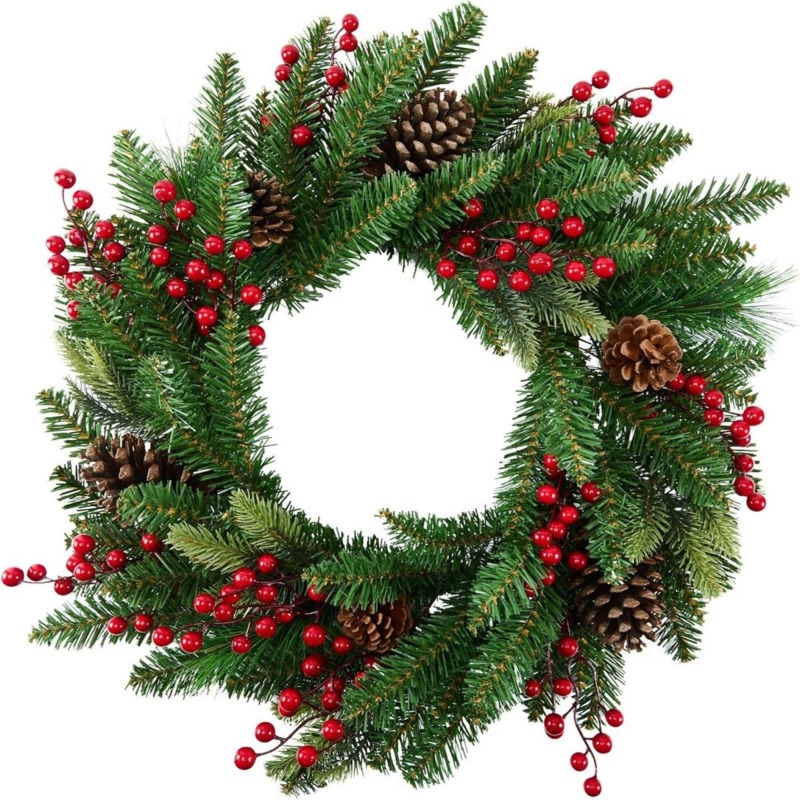 Guirlanda de Natal Artificial  - Christmas Wreath Fake avaliação e preço