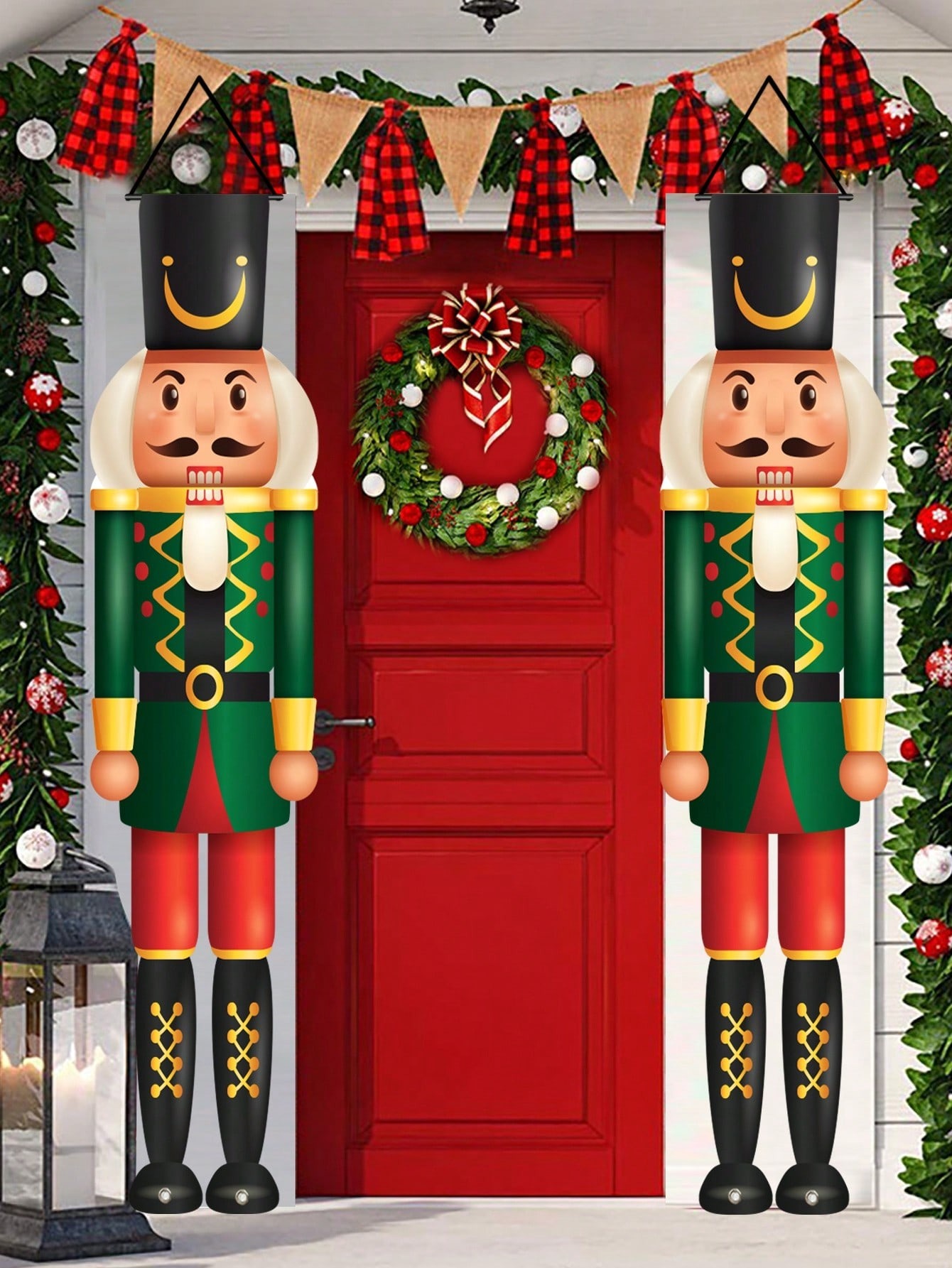 Banner de Natal para Varanda c - Nutcracker Figurine avaliação e preço