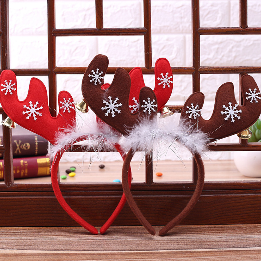 2 Peças Tiara de Chifres de Re - Reindeer Antlers Headband avaliação e preço