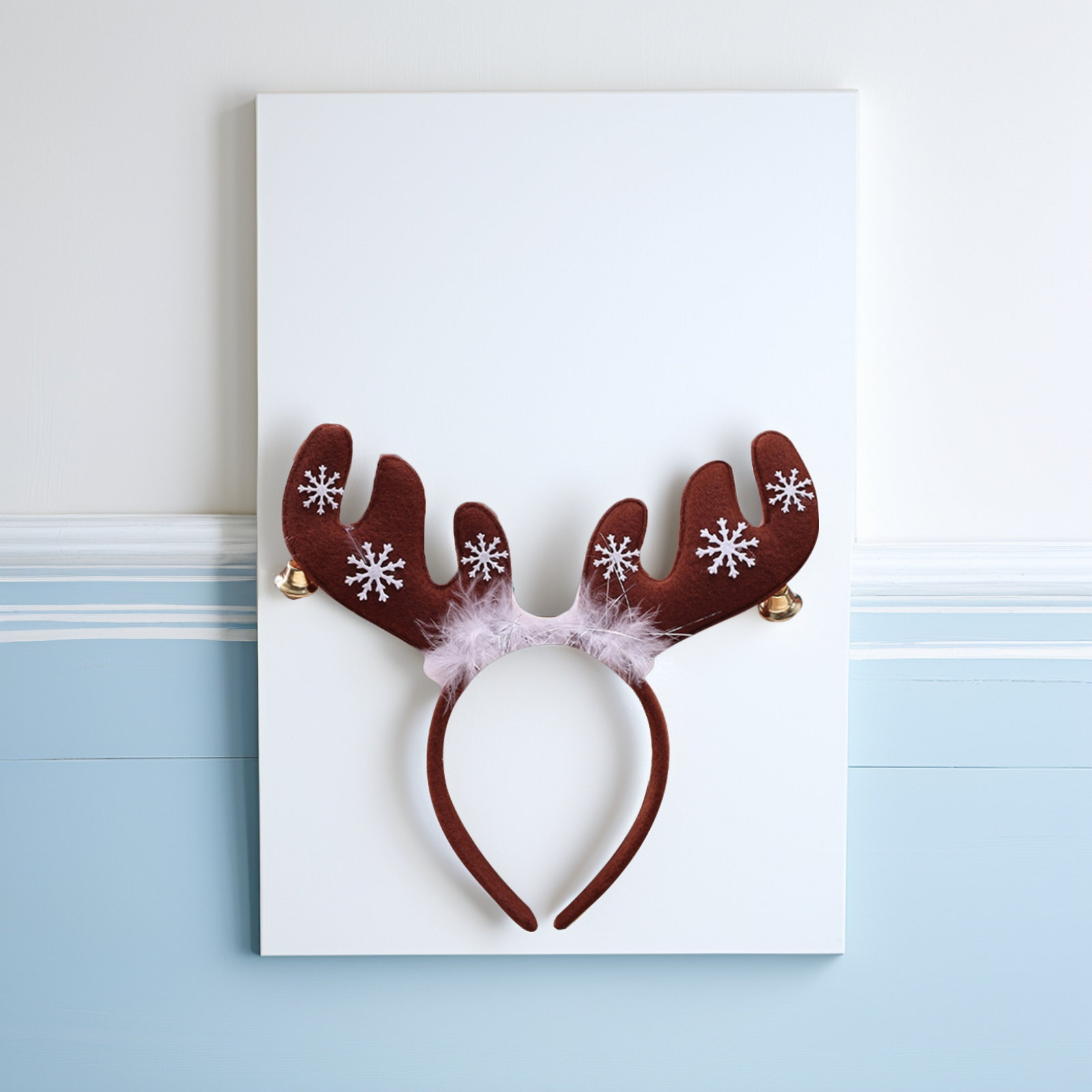 2 Peças Tiara de Chifres de Re - Reindeer Antlers Headband avaliação e preço