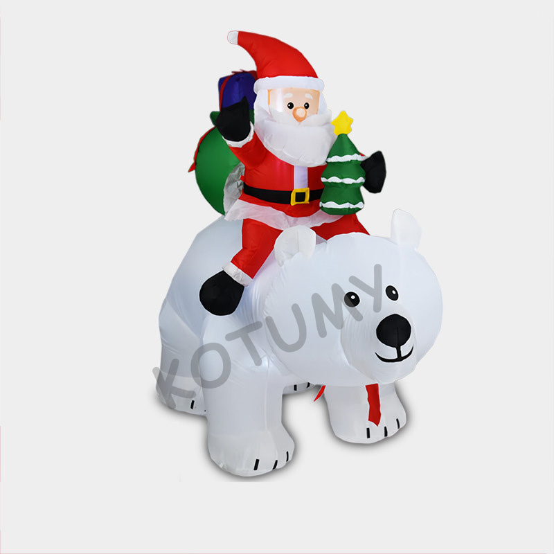 Urso móvel papai noel natal in - Christmas Lights Outdoor avaliação e preço