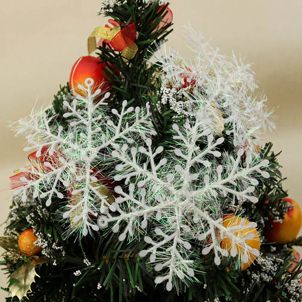 30 peças de enfeites de floco  - Christmas Tree Artificial avaliação e preço